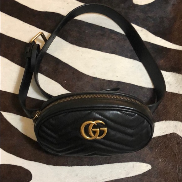 Sold 💔 Gucci GG Marmont leather belt bag - Picture 9 of 11